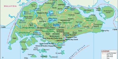 Map of sg