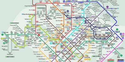 Lrt মানচিত্র, সিঙ্গাপুর