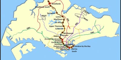 Lta mrt মানচিত্র
