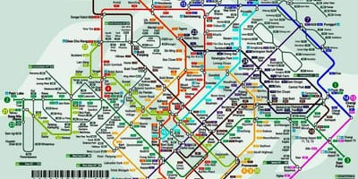 Mrt রুট ম্যাপ সিঙ্গাপুর