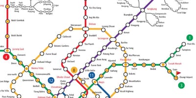 Yishun মানচিত্র